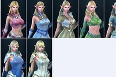 韩服曝光天堂永恒角色皮肤和新原画详情