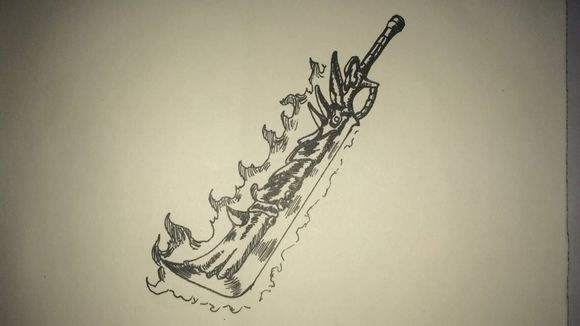 DNF牛人手绘武器，惟妙惟肖