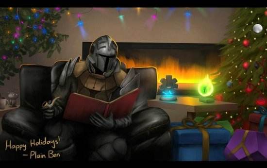 圣诞快乐！ 各大游戏圣诞主题宣传图赏