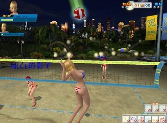 《热力排球》游戏评测：风光无限的比赛场地