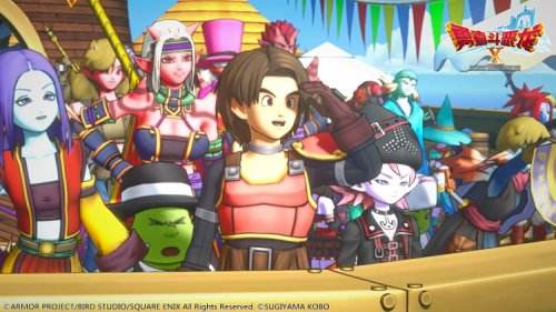 《勇者斗恶龙X》2月23日公测 2.0国服CG曝光