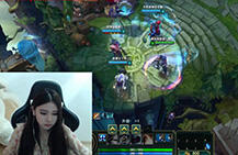 lol女神直播：酥酥打野蔚 大招时机实在是完美