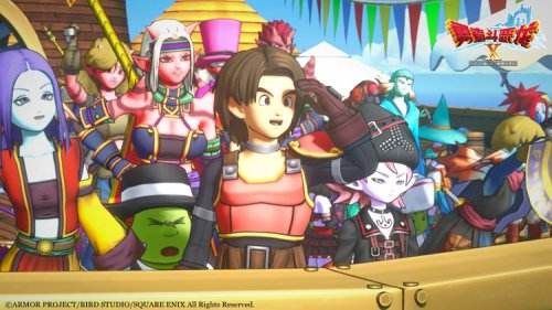 《勇者斗恶龙X》今日公测 全服免费畅玩3天