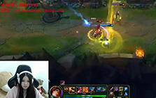 lol女神直播：酥酥厄运小姐爆炸伤害遭疯狂gank