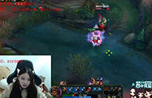 lol女神直播：酥酥打野赵信 把你们菊花统统留下