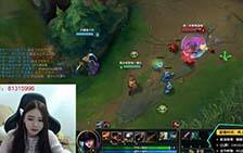 lol女神直播：酥酥皮城女警 我根本没有躺赢
