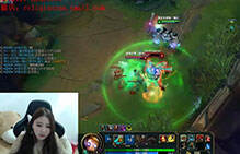 lol女神直播：酥酥辅助机器人 这钩子是真有毒