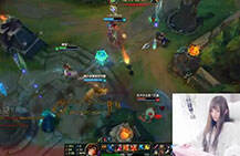 lol女神直播：南小晚无限火力 原来女枪这么强啊