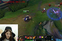 lol女神直播：酥酥上单鳄鱼 躺的是真的好