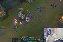 lol女神直播：诺诺上单大树 妹子玩肉也玩的这么