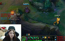 lol女神直播：酥酥黄金扎克带动节奏碾压全场