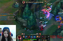 lol女神直播：酥酥打野瞎子 这个Q有点离谱吧？