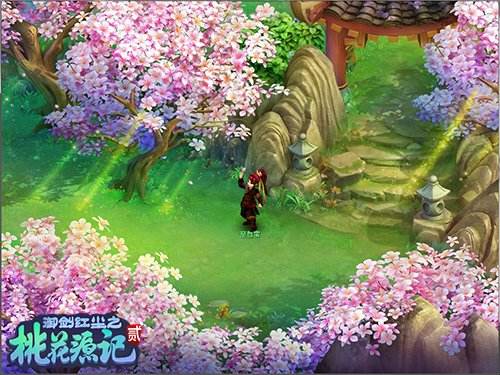 奢华大唐家园!桃花源记2校花曝打造家园心得