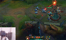 lol女神直播：伊一辅助女枪 伤害一点不虚AD