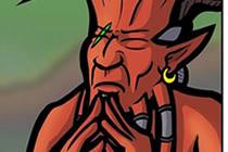 魔兽世界搞笑漫画欣赏 看基尔加丹的决策力