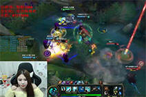 lol女神直播：酥酥人马打野 无情铁蹄的践踏