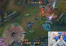 lol女神直播：诺诺中单发条 稳稳健健的输出