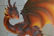 国内手工帝的杰作 魔兽世界黑龙塑像美图集