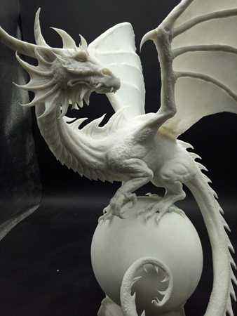 国内手工帝的杰作 魔兽世界黑龙塑像美图集