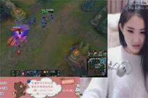 lol女神直播：圆圆辛德拉 你可能吃不下我两个球