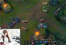 lol女神直播：熙宝宝中单辛德拉 5球谁能接得住？