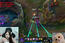 lol女神直播：酥酥打野螳螂 正方形打野我也会