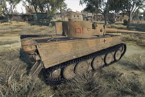 坦克世界德粉的收藏品虎式131号游戏内截图