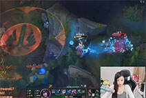 lol女神直播：沙拉中单辛德拉 7球伤害你可知道？