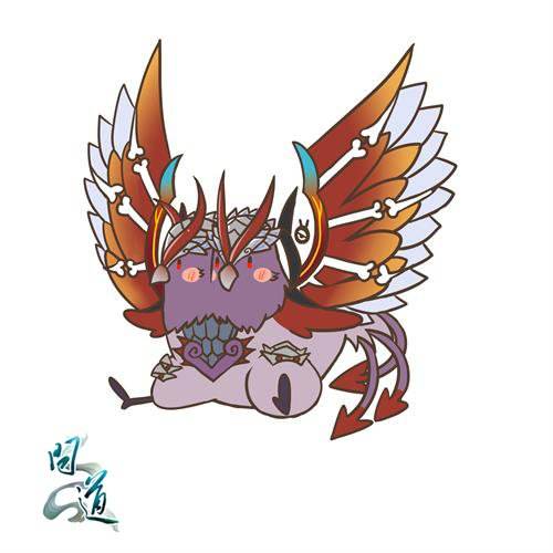 问道新元灵祸斗霸气现世q版手绘稿曝光