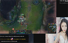 lol美女直播：狸儿圣枪游侠 一路通关到高地