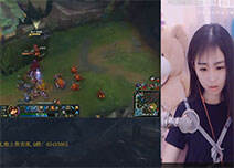 lol美女直播：晓晓夏上单提莫 真成提莫大魔王了