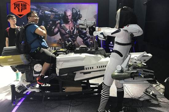 《火源》重磅亮相ChinaJoy VR载具引爆全场