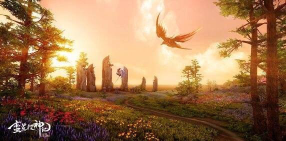 她才是女神 迪丽热巴倾情代言《蛮荒搜神记》