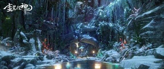 她才是女神 迪丽热巴倾情代言《蛮荒搜神记》