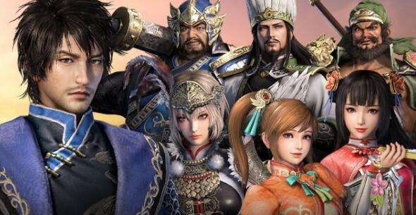 《真三国无双8》高清图 吕玲绮与大小乔争艳