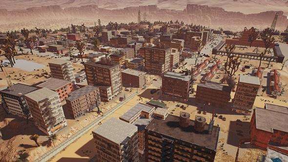 《绝地求生》新地图制作中 为沙漠中的城市