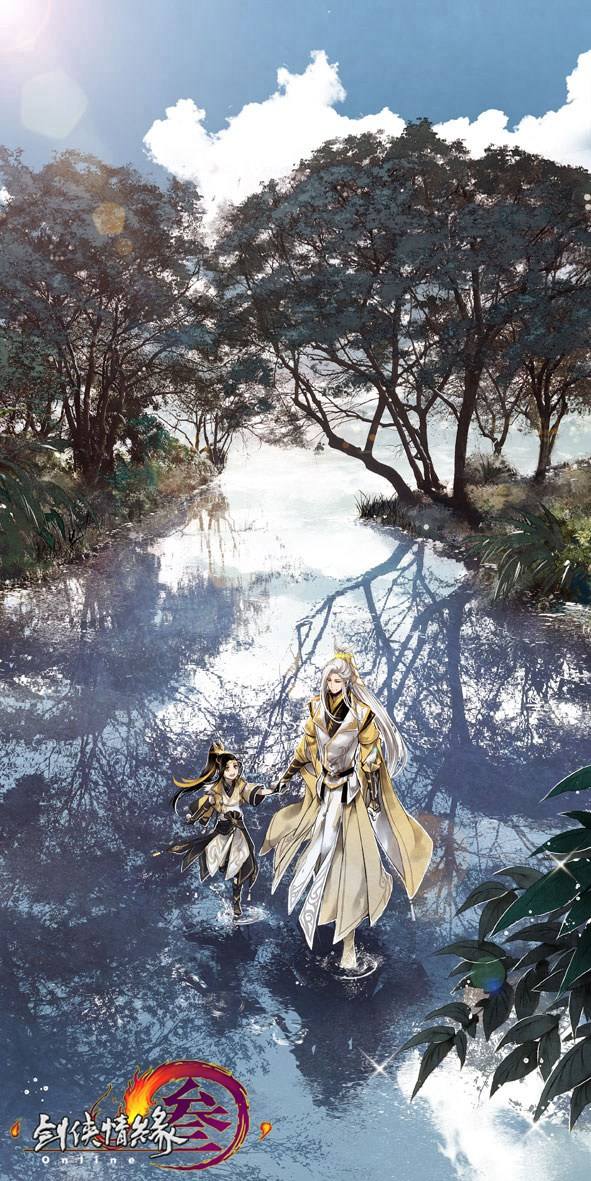 江山风月唯美来袭 《剑网3》玩家手绘旅行画集