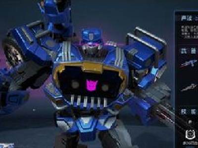 变形金刚爆炸型输出机器声波 低分段第一