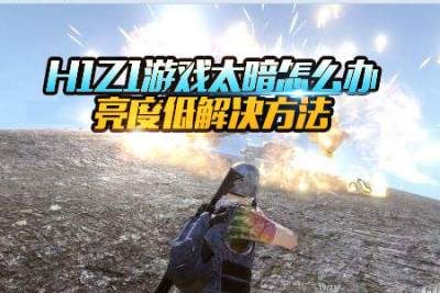 H1Z1游戏太暗怎么办 亮度低解决方法