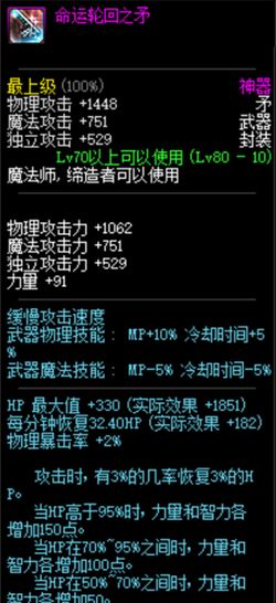 DNF轮回版本趣味玩梗 寻找那些轮回的装备