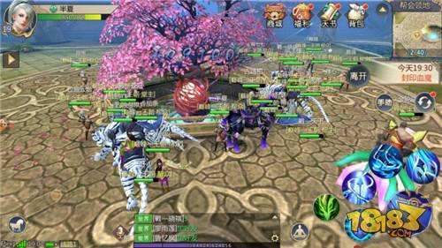 蜀门手游之帮会拍卖人人有份坐享分红