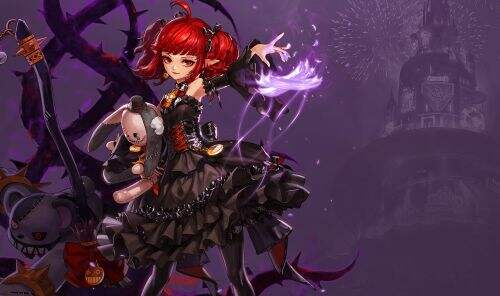 DNF普雷版本原画赏析 剑鬼傀儡师壁纸下载