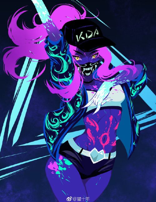 英雄联盟KDA主题优秀同人作品集