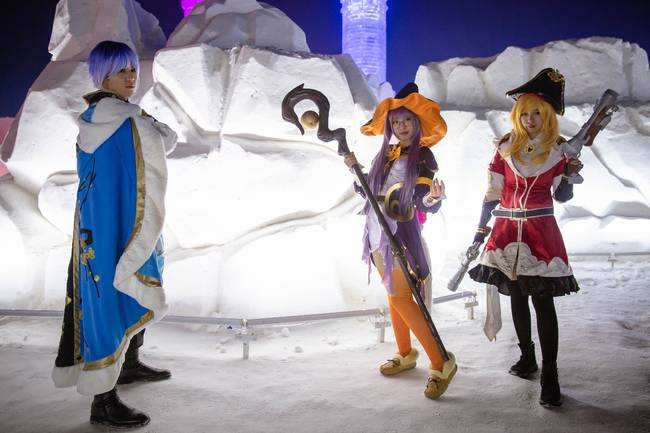 全城最佳二次元取景地 cosplay首选冰雪大世界