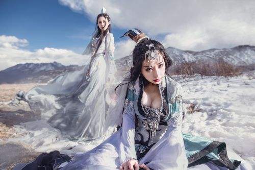 《剑网3》cos《纯阳·独立华山》欣赏