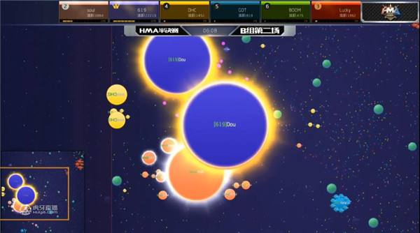 虎牙HMA:SC连中三元杀进球球总决赛 619稳中求胜紧随其后