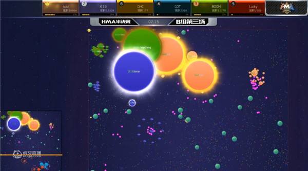 虎牙HMA:SC连中三元杀进球球总决赛 619稳中求胜紧随其后