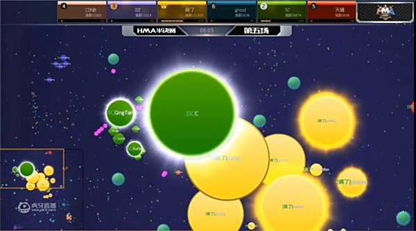 虎牙HMA:SC连中三元杀进球球总决赛 619稳中求胜紧随其后