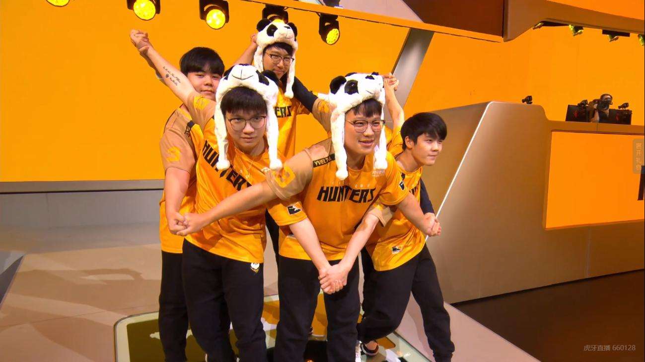 hunters成都猎人队隶属于虎牙直播,本次携手国内知名电竞俱乐部rng