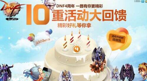 DNF历年周年庆奖励盘点 哪一年奖励你最爱
